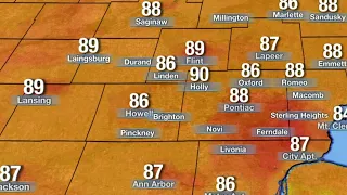 Metro Detroit weather forecast Aug. 25, 2021 -- 6 p.m. Update