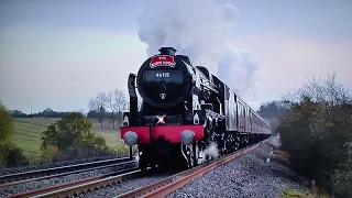 LMS 46115 - At Speed On The Midland Mainline - The Robin Hood