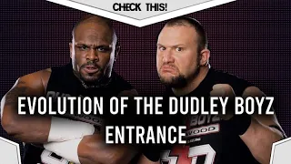 WWF / E - Evolution of The Dudley Boyz Entrance! 1999 to 2015 - (Entrance Evolutions)