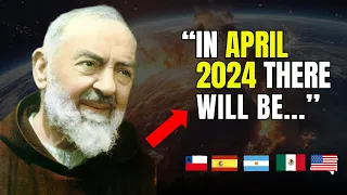 Padre Pio received this divine revelation from Jesus just before he died