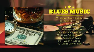 Whiskey Blues: Slow Blues & Rock Ballads for  Relaxing and Work and Study! 🥃🎸