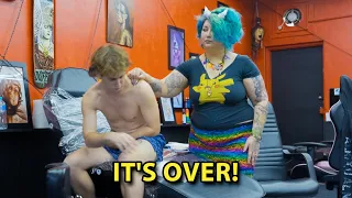 Dumped While Getting Tattoo of My BF (prank)