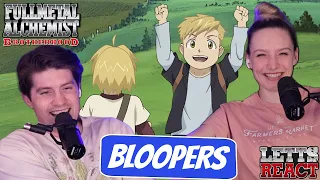 CRYING LAUGHING | FullMetal Alchemist: Brotherhood Bloopers Reaction