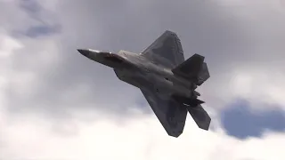 F-22 Raptor Demonstration - 2024 MCAS Cherry Point Air Show