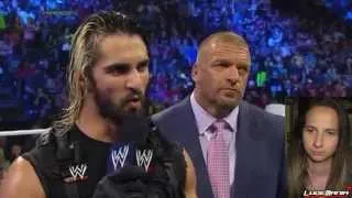 WWE Smackdown 6/6/14 Seth Rollins Explanation to turning on The Shield WHY