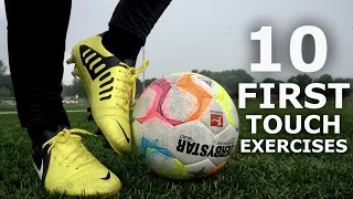 Master Your FIRST TOUCH | 10 First Touch Exercises