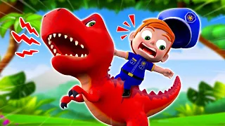 A Day in Dinosaur World 🦖| Dinosaur Song | NEW✨ Nursery Rhymes & Funny Cartoon For Kids