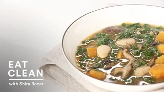 Mushroom and Lima Bean Stew - Eat Clean with Shira Bocar