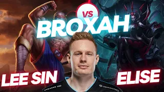 BROXAH | LEE SIN VS ELISE | JNG GAMEPLAY | Patch 13.15 / Season 13 | #LeagueofLegends