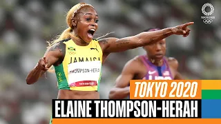 🏃‍♀️ The BEST of Elaine Thompson-Herah 🇯🇲 at the Olympics