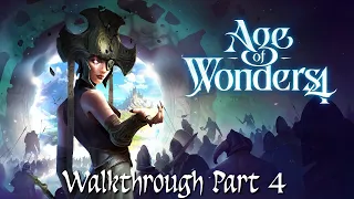 Age of Wonders 4 Walkthrough Part 4 - Crimson Caldera