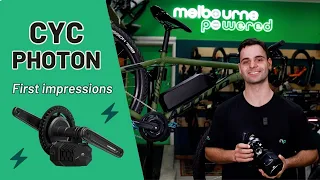 First Impressions - CYC Photon Mid Drive Electric Conversion Kit - Specs, Build and How It Rides.