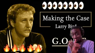 The True GOAT??!?|Making The Case-Larry Bird|Mekhi Reaction Video