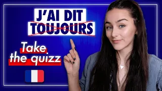 FRENCH TEST  / 5 common MISTAKES in French / Stop making these mistakes in french