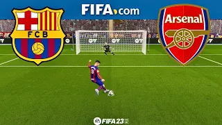 Barcelona vs. Arsenal - Friendly Match Penalties | PC [4K60]