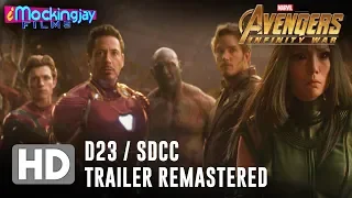 Avengers - Infinity War | Comic Con Trailer Recreation (Remastered) | HD Movie 2018