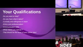 BSidesAtlanta 2019 - Ben K. - Your Infosec Career