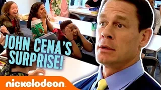 John Cena Surprises the 5th Graders 🍎 Challenges + Q&A! | #TryThis