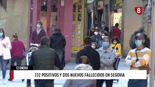 Noticias La8 Segovia 1ª edición | Martes 12 de enero de 2021