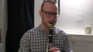 OMEA All-State Etude - Clarinet. Voxman, p. 11