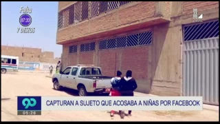 Capturan a sujeto que acosaba a niñas por Facebook