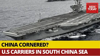 China Cornered; Defence Experts Speak On US Deploying Aircraft Carriers In South China Sea