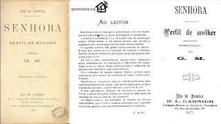 audiolivro SENHORA (1874), de JOSÉ DE ALENCAR | COMPLETO | literatura Voz Humana | VESTIBULAR | 4k