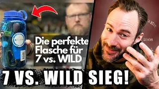 Mit der Flasche gewinnt man 7 vs. Wild - Survival Experte reagiert | Otto