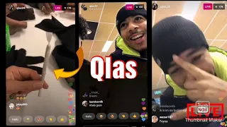 Qlas en Blacka instagram live!