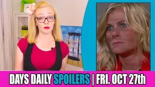 Days of Our Lives (DOOL) Daily Spoilers Update for Friday, October 27th
