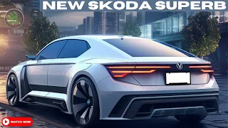 2025 Skoda Superb RS Official Reveal : FIRST LOOK !