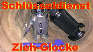 Ausgesperrt?Schlüsselservice/Schlüsseldienst/Tür-Öffnung mit Zieh-Glocke/zieh-fix/Türschloss knacken