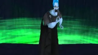 Kingdom Hearts II, English cutscene: 449 - Hades Falls into Hell - HD 720p