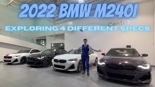 Exploring Four Different 2022 BMW M240i Specs