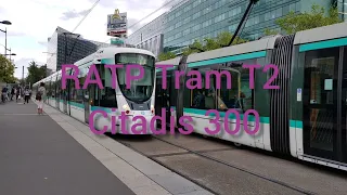 RATP: Tramway T2 Citadis 302 (correction) [Voyage]