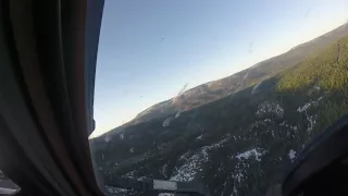 C 17 Low Level Flight Through the Cascades