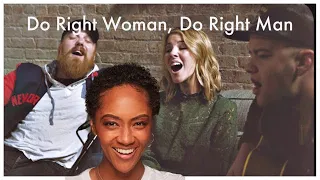 FIRST TIME REACTING TO | Do Right Woman, Do Right Man  (Morgan James & Marc Broussard cover)