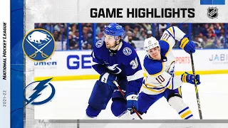 Sabres @ Lightning 4/10 l NHL Highlights 2022