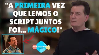 CHARLIE SHEEN SOBRE SINTONIA JON CRYER (ALAN)  | LEGENDADO