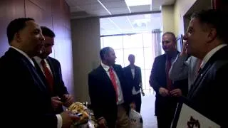 Bruce Pearl's First Day as Auburn's Head Basketball Coach