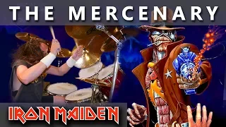 IRON MAIDEN - The Mercenary - Drum Cover - (Rock in Rio) #15