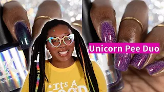 Bee's Knees Lacquer Rainbows And Unicorn Pee Customs June 2023 | Nicole Loves Nails