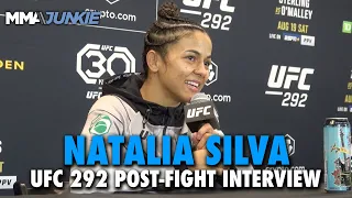 Natalia Silva Talks Andrea Lee Win, Shares Review of Paulo Costa's Secret Juice | UFC 292