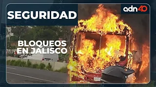 Bloqueos e incendios en Zapopan, Jalisco