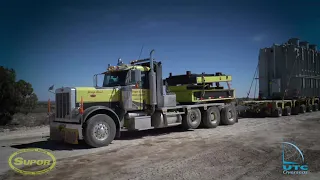 Watch How We Moved A 352,000 lb. HICO Transformer In Texas | J Supor & UTC