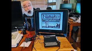 Sinclair ZX81 - Nanako - Timex TS1000 - ZXPand+ - 8bit Retro Video Game - Vintage Retro Computer