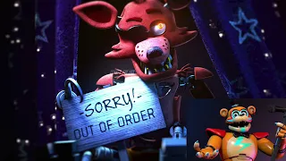 FNAF 1 Foxy & Glamrock Freddy sing Freddy Fazbear Is Coming To Town