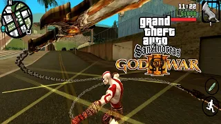 Mod GOD OF WAR di GTA Sa android