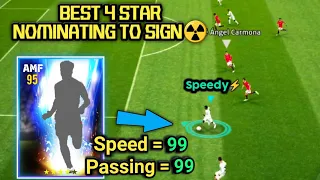 Best 4 STAR NOMINATING PLAYER To Sign ⚡ OP Speed eFootball 2023 Mobile