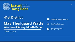 May Theilgaard Watts - Women's History Month Celebration